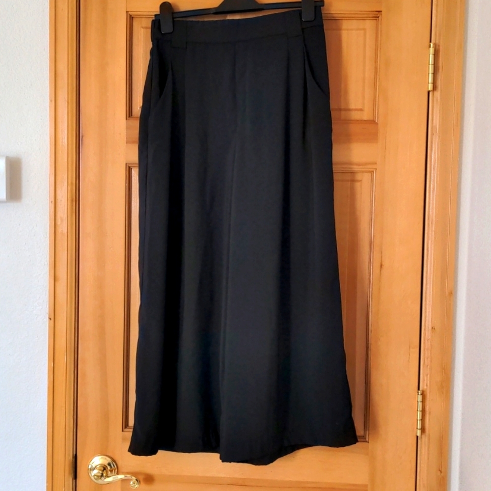 Zara cropped wide legged trousers